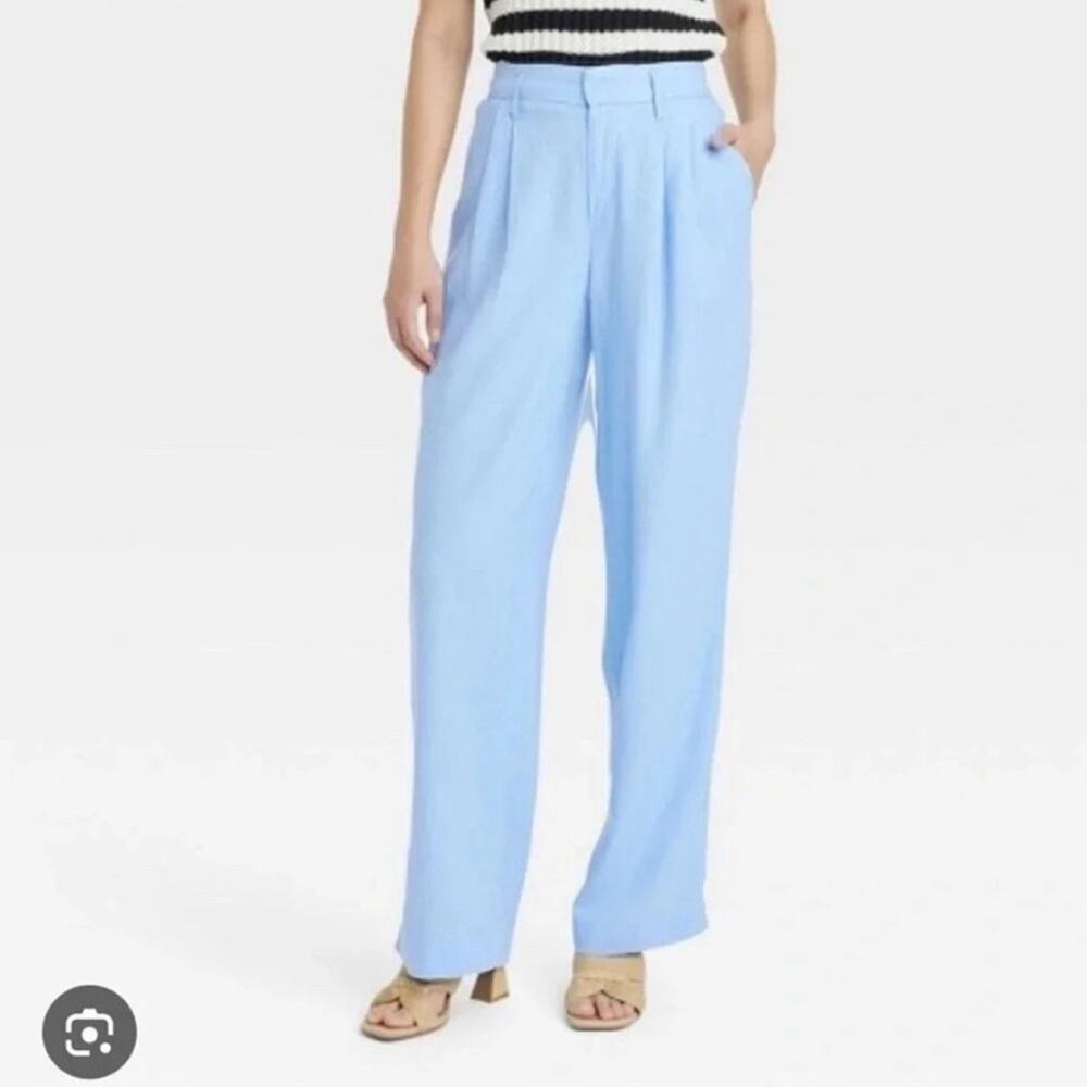 A New Day Wide Leg Baby Blue Pants